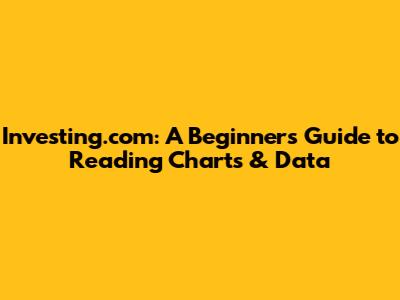 Investing.com: A Beginner's Guide to Reading Charts & Data