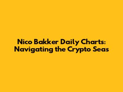 Nico Bakker Daily Charts: Navigating the Crypto Seas